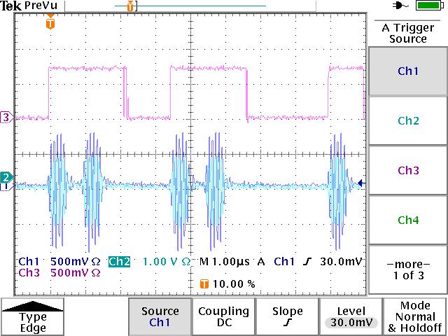 3 Deformed pulse preamble in Mode S response Because of this, to ensure correct function of the pulse selector, particular answer (squitter) with a sufficiently strong signal was generated.