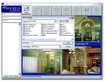 Make sure that you have installed Virtual Lighting CD on your computer, it is simple and easy to install. Double click on the set-up icon from the CD and follow the instructions.