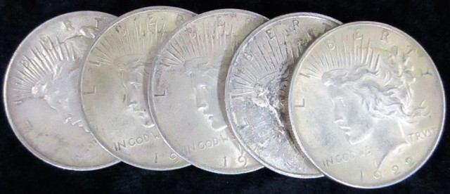 5 foreign coins 19575 TRUST PROPERTY 2