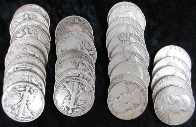 19621 TRUST PROPERTY 5 1 Troy oz Fine Silver coins,