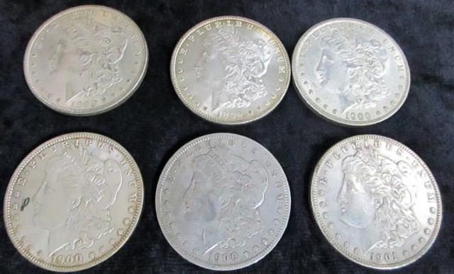Buffalo nickel, 6 Wheat pennies 19461 TRUST PROPERTY