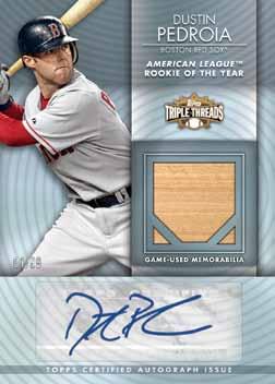 SINGLE RELICS Unity Auto Relic Card TRIPLE THREADS UNITY SINGLE RELICS TRIPLE THREADS UNITY AUTOGRAPH RELICS Over 250 cards featuring MLB Award-winners, such as League MVPs, Rookies of the Year, and
