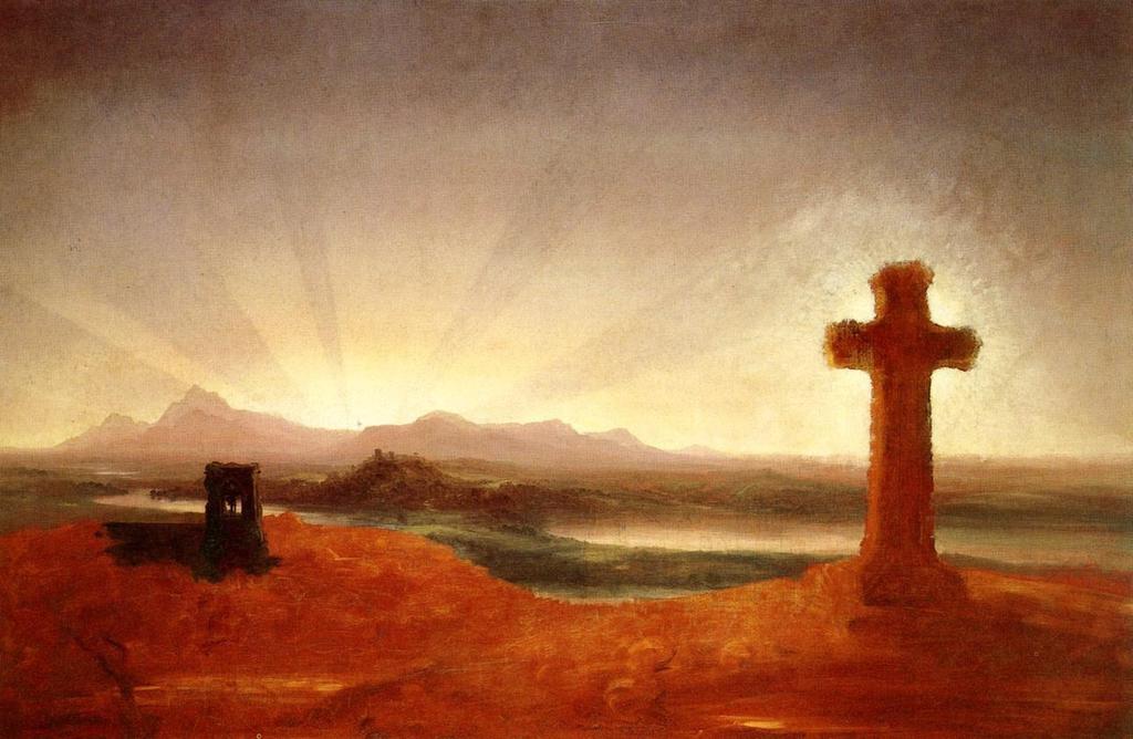 jpg Cross at Sunset by Thomas Cole, 1848 http://www.wikipaintings.