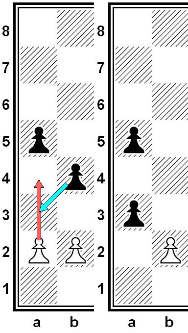 En Passant Capture Pawns allowed able to take an opponent s pawn en passant (French for in passing ).