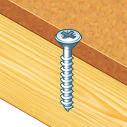 11/12 Caberwood MDF Advice on fixing Mechanical Joints and Fixings Screwing Positioning Nailing and Stapling Dowel Joints Mechanical fittings developed for use with particleboard can be applied to