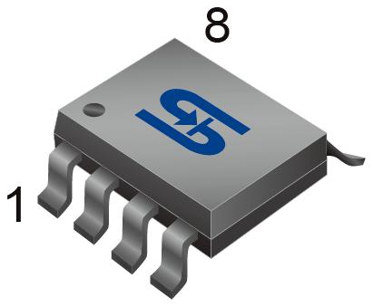 SOP-8 Pin Definition: 1. VIN 8. RT 2. CS 7. LD 3. GND 6. VDD 4. Gate 5. PWMD General Description The TS19460 is an average current mode control LED driver IC operating in a constant off-time mode.