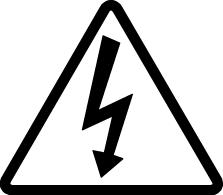 Warning: Electrical Shock Hazard This symbol, located on the equipment and in this manual, indicates the potential for electrical shock hazard.