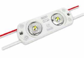 - Wattage: 0.72w - CCT : Red : 620, Green : 520, Blue : 470 - Beam Angle: 160 - IP 65 Water Proof - Luminous Flux: 35 lm - 25 Pcs Per Strip - 3 Years Warrant FROM 15.