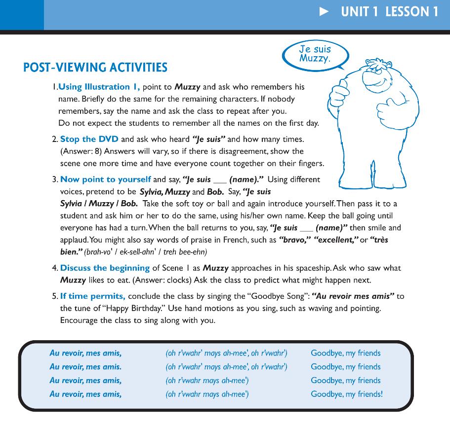 LESSON PLAN CONTINUED Easy to follow, step by step lesson plans