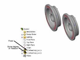 Topic 3 Final Project Basic Parts of the Mountain Board Create the Wheel Assembly You now have the basic parts to create a wheel assembly. You will use two Wheel Hubs plus the Tire and Inner Tube.
