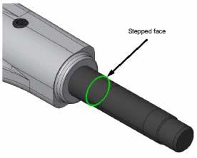 Topic 5 Final Project Final Assembly 10. Add a Coincident mate between this stepped face and the side of the bearing.