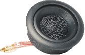 Durable polymer cone with high exertion surround and low compression open ventilated voice coil motor