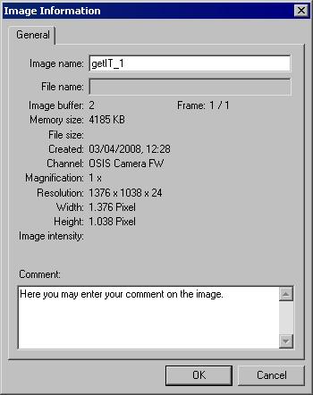 Acquiring and saving images You can alter the compression method and quality of the images. To do so, select either the Tagged Image Format (*.tif), JPEG (JFIF) (*.jpg) or JPEG 2000 (*.jp2) file type.