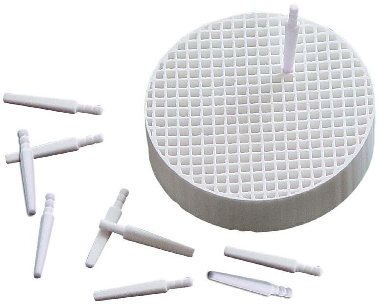 Zirconia Pins with Tray for Laminate (unit :
