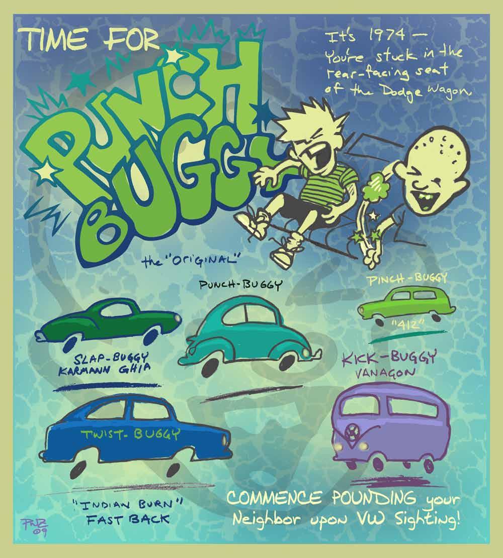 ZILLUSTRATION Time for Punch Buggy!