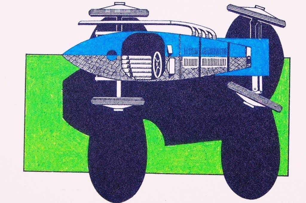 CHILLUSTRATION Bugatti ink
