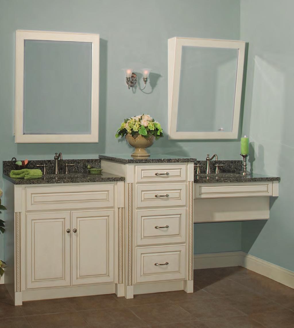 Independent Living Solutions Woodpro s aging in place cabinetry combines style with ADA compliance so your bathroom can be as distinguished as you are.