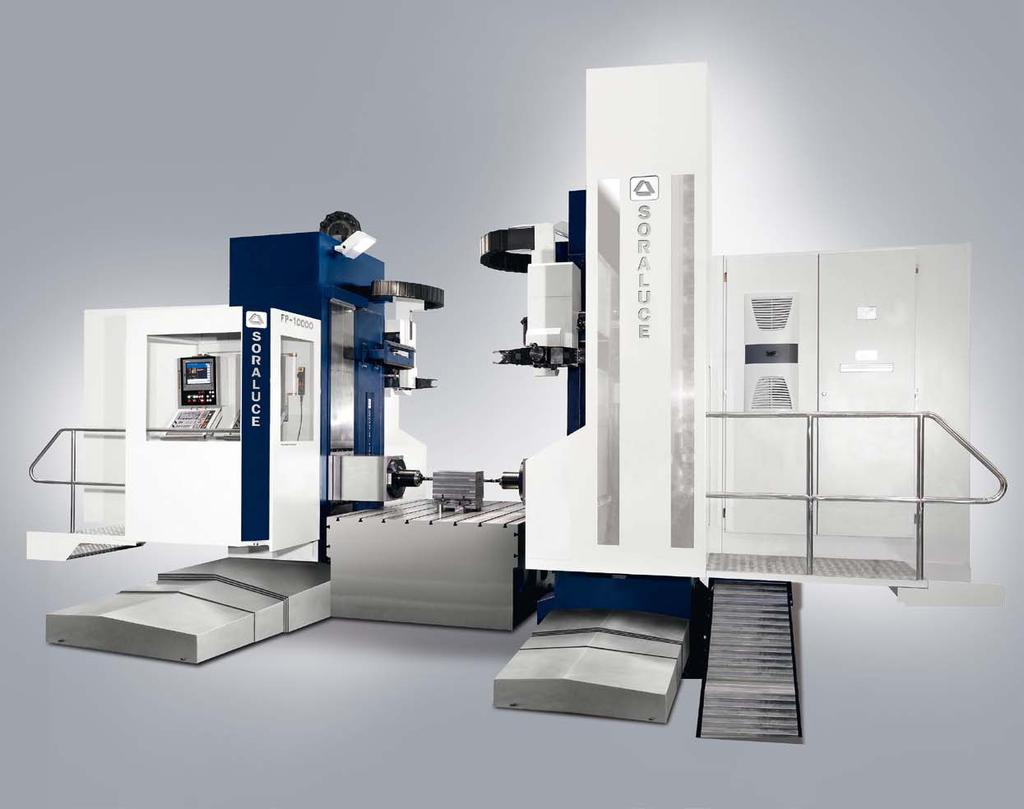 FP FLOOR TYPE MILLING-BORING CENTRE MULTI-PURPOSE MILLING AND BORING MACHINE IMPROVED FLEXIBILITY AND DYNAMICS High performance and productivity FP FLOOR TYPE MILLING-BORING CENTRE The SORALUCE FP