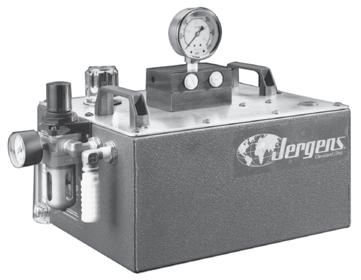 Hydraulic Production Vise Accessories Air-Powered Hydraulic Pumps Shoebox Pumps The Shoebox Pump is a low cost, compact unit used on smaller hydraulic circuits.