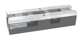 Aluminum jaws can be completely milled, therefore a high degree of adaptability to the workpiece