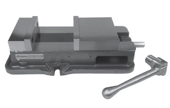 JERGENS-BOCK QUICK CHANGE SYSTEM Heavy Duty Machine Vise Characteristics Jergens newest machine vise is built to be more than tough enough for your most demanding, rugged applications, while