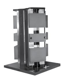4-Sided Production Vise Columns Pages 88 & 90 Available with bases to fit directly onto machine table pallets or to a Ball Lock sub-plate.