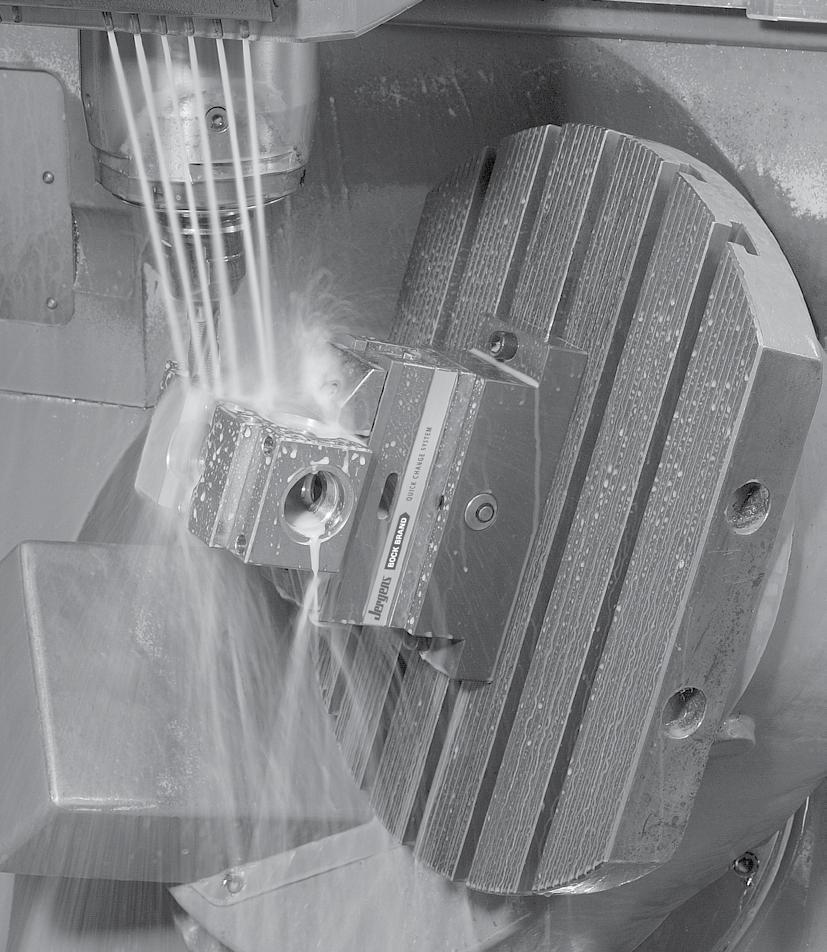 JERGENS 5-AXIS» JERGENS 5-AXIS 5-Axis Machining Designed to Improve Productivity by Providing: High Clamping Force Accurate Repeatability Fast Set-Up and