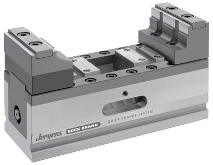JERGENS 5-AXIS 5-Axis Self Centering Vises This series is suitable for many clamping tasks on 5-Axis machining centers and pallet systems.