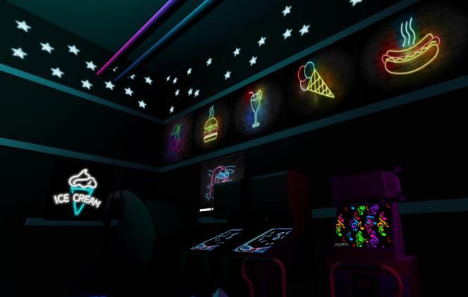 The main feature in the first level were created in "Blender", an open-source 3D computer graphics software.