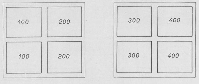 Printing the Stamps The 100h to the 400h The initial design was intended to be printed by photogravure.