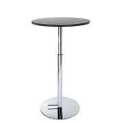 PEDESTAL TABLES 30" CAFE TABLE W/ BLACK BASE - WHITE TOP white laminate 8201220 30" Round 29"H 30"