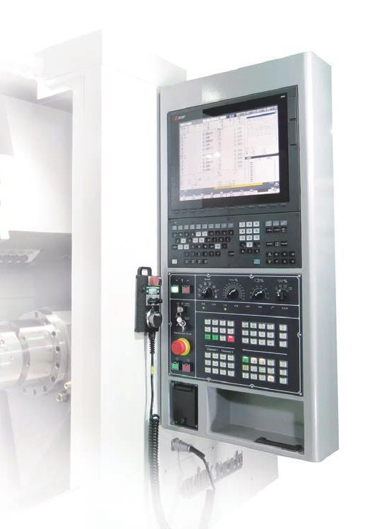 power for main and sub-spindle Y axis is offered alternatively Sub-spindle for back machining