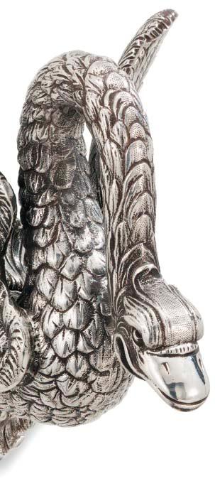 Brass Swan Wallmount Spout 0820