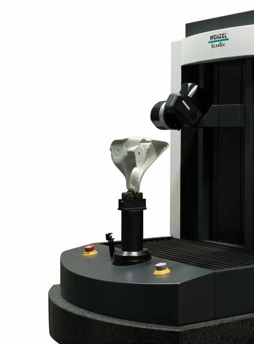 CORE Two Scanning Modes High-Precision Pointwise Scanning With the Double-Eye-Sensor the CORE DS is perfectly qualified for high speed scanning of profile sections and other applications under shop