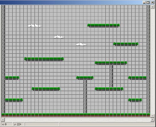 Repeat this process by selecting the other objects in the tile set and place them where needed