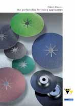 Published in English, German, French, Italian, Spanish and Portuguese Application area: Metal Fibre discs The Fibre discs product sheet gives the reader an at-a-glance overview of the fibre discs