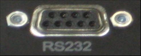 6.3 Config UART (serial RS 232) Serial connection to the PC can be established by using a 9-pin D-Sub connector (male) via the interface of serial RS 232 (V24). Pin no.