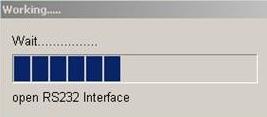 Double-click on the CST icon on the PC desktop. Figure 10: Icon to start the CST software You will see the following screen: Figure 11: Interface parameters 2.