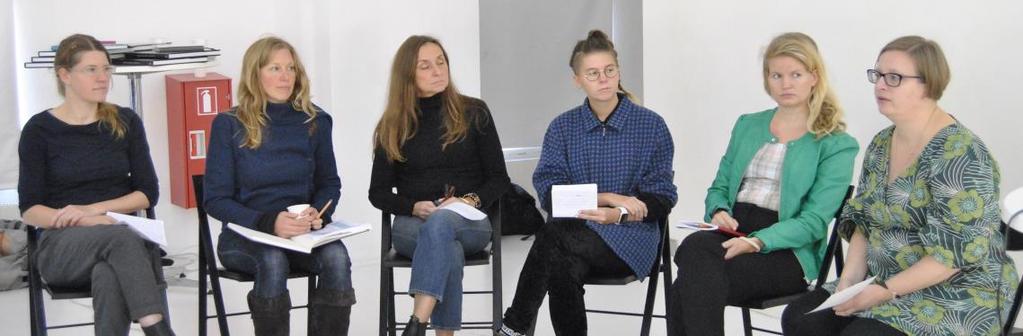 The stage was given to five artists that participate in the artistic competitions of the ARTS project and made a short presentation of their ideas and artistic productions.