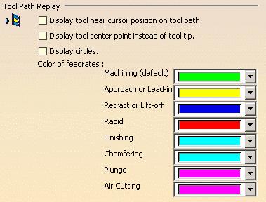 Note that for Geometry that is not found or not up to date, you can select the colors used to display the valuated parameters in the corresponding Operation or Feature dialog boxes.