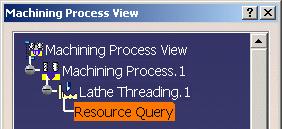 Create a Machining Process for Lathe Machining This task shows how to create a machining process for a lathe Threading operation.