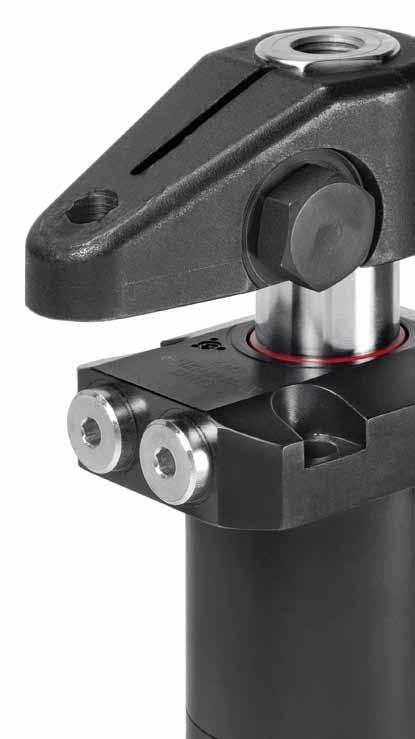 Swing clamps the solution for cost-effective hydraulic clamping of workpieces! Burnished body, hardened and ground piston rod. Swing clamps are delivered without clamping arm.