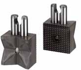 1600 Gripper inserts for gripper - finger Delivered in pairs. Hardened steel with wear-resistant surface.