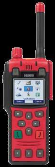 STP8X100 INTRINSICALLY SAFE HAND-PORTABLE Offering all the functionality of the STP8X, the reduced-keypad STP8X100 has been specially designed for use with heavily gloved hands and features