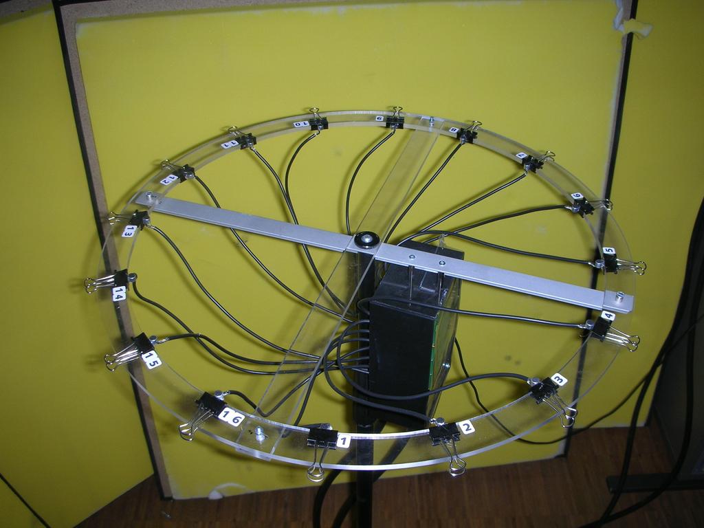 SPSC circular microphone array: Planar design Circular arrangement Diameter =