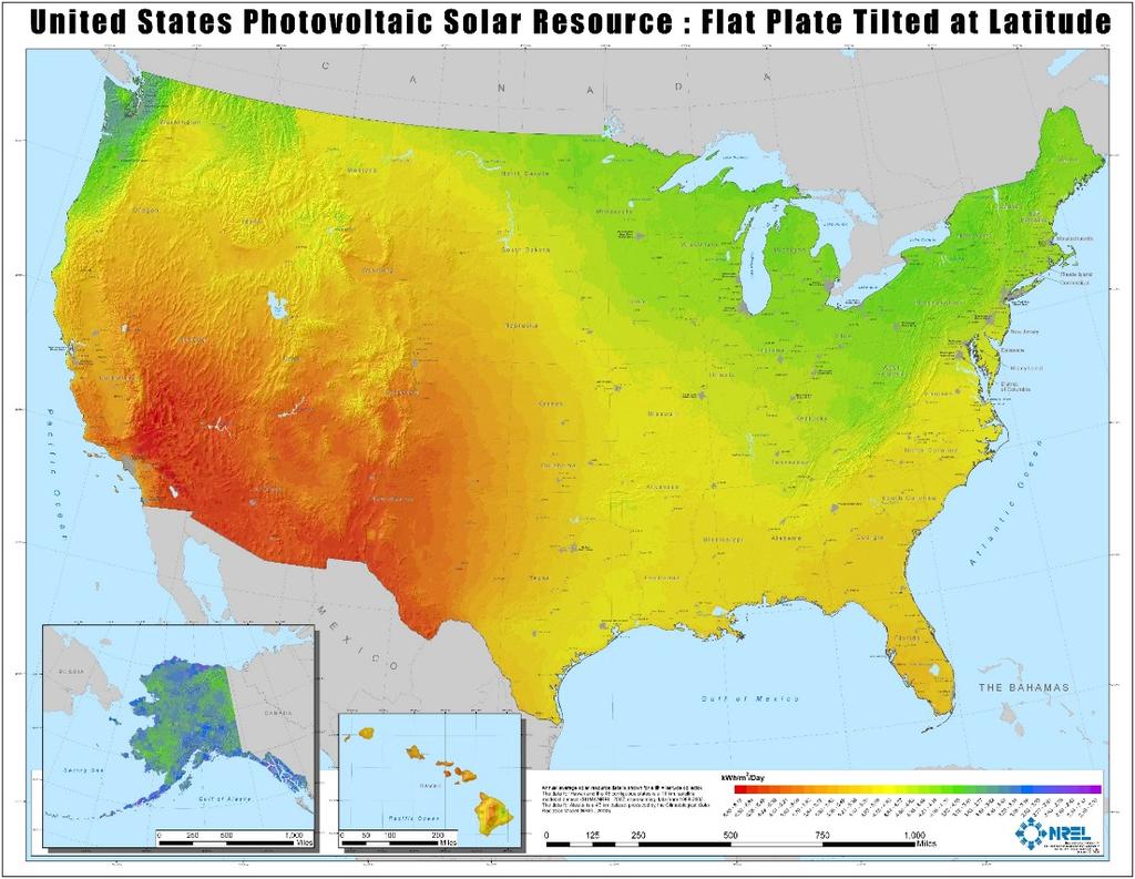 Solar energy and PV Solar radiation: free and abundant!