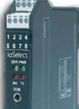Modbus RT protocol guarantees universal connectivity so applications are limitless: data acquisition, automation, telemetry control, etc. More flexibility from ioselect.