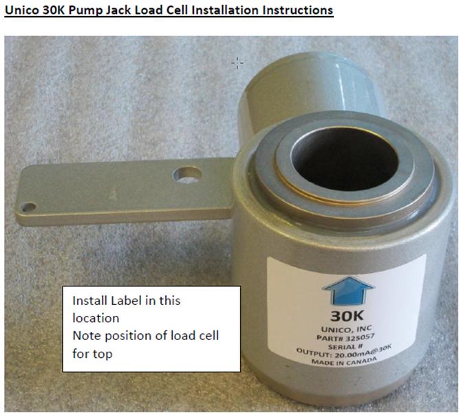 3 Installation of Load Cell and Setup 3.1 AW Load Cell Installation and Setup 3.1.1 AW Load Cell Installation AW load cells are direction sensitive, direction is labeled as the picture below: Arrow points to the load side.