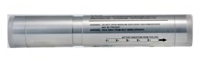 Therefore, install batteries only when you are about to configure transmitter or beginning a pig run.