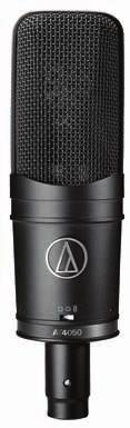 Studio Microphones 40 Series omni figure-of-eight AT4050 Multi-pattern Condenser Microphone cardioid Transparent uppers/mids balanced by rich low-end qualities combine with advanced acoustic